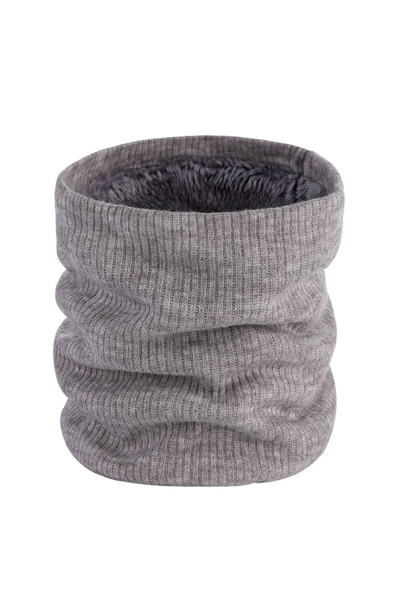 Neck Warmer Gaiters for Men Women Winter Neck Scarves Cold Weather Gear Ski Accessories-Grey