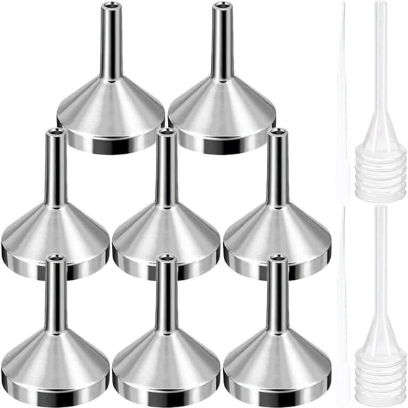 Firefly Hope Precision Filling Tool Kit - Small Funnel + Dropper, Leak-Proof Design, Ideal for Craft & Beauty Projects