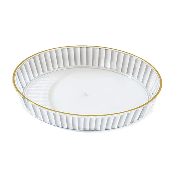 Firefly Hope Stylish Living Room Tray White Marble-Look, Multipurpose Use