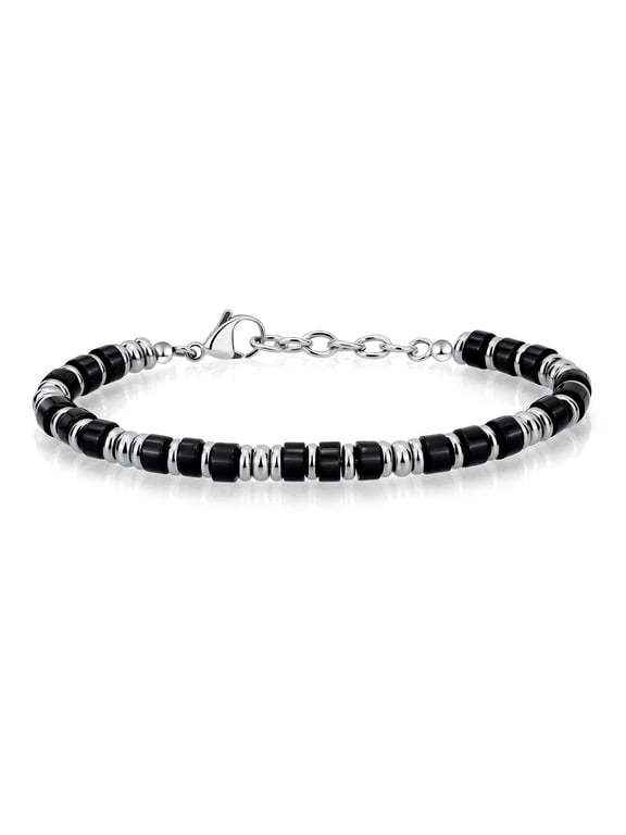 Women's Beaded Bracelets, Bohemian Style Trendy Jewelry, Elegant Ornament Gifts for Lovers, Mom and Friends, Black