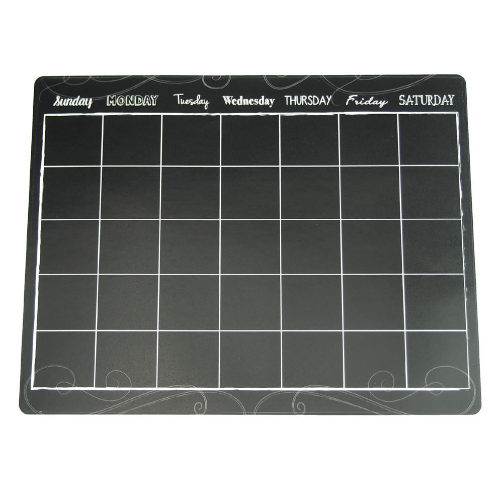 Firefly Imports Calendar Wall Sticker Chalkboard