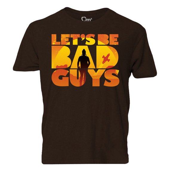 Firefly Lets Be Bad Guys Mens Brown T-Shirt | S