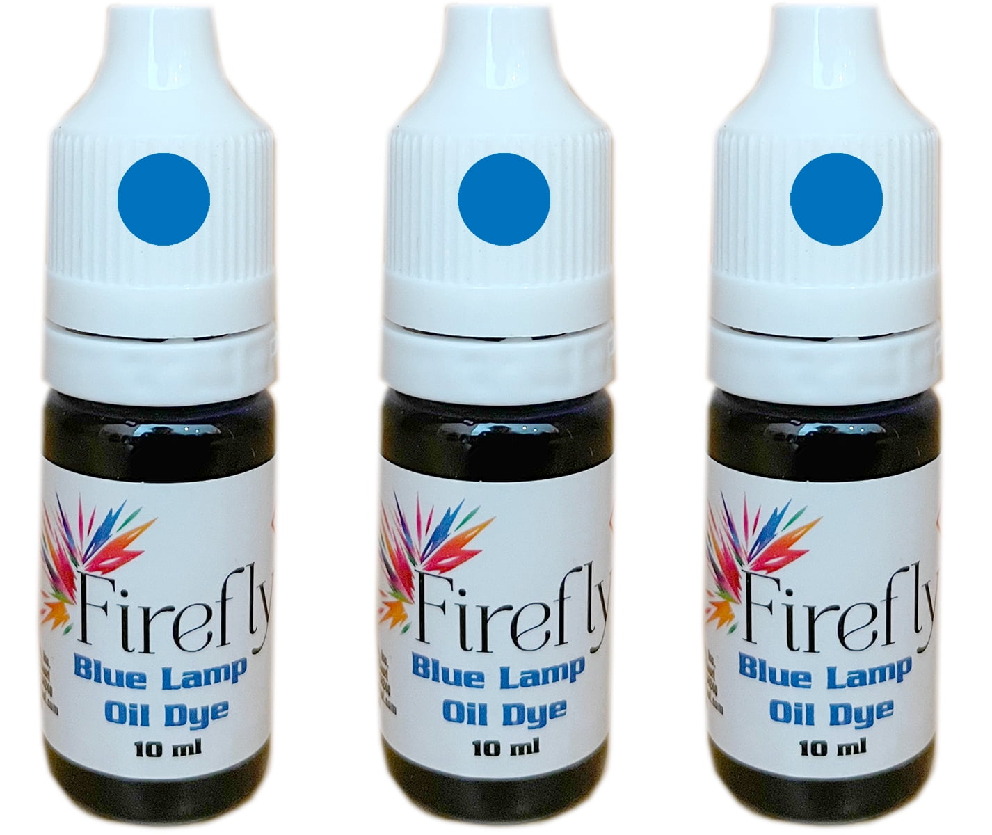 Firefly Liquid Candle Dye, Blue, Use in Paraffin Lamp Oil
