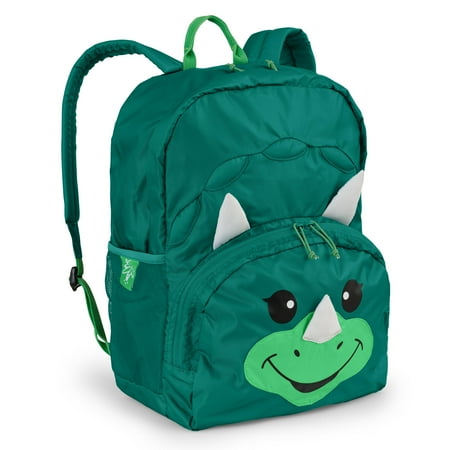 Firefly! Outdoor Gear Chip the Dinosaur Kid's Backpack - Green (15 Liters), Unisex