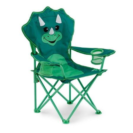 Firefly! Outdoor Gear Chip the Dinosaur Kid's Camping Chair - Green Color