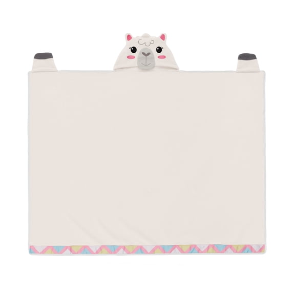 Firefly! Outdoor Gear Izzie the Llama Kid's Wearable Fleece Blanket, Unisex (50 in. x 40 in.)