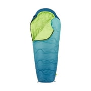 Firefly! Outdoor Gear Kid's Mummy Sleeping Bag - Blue/Green (70 in. x 30 in.)