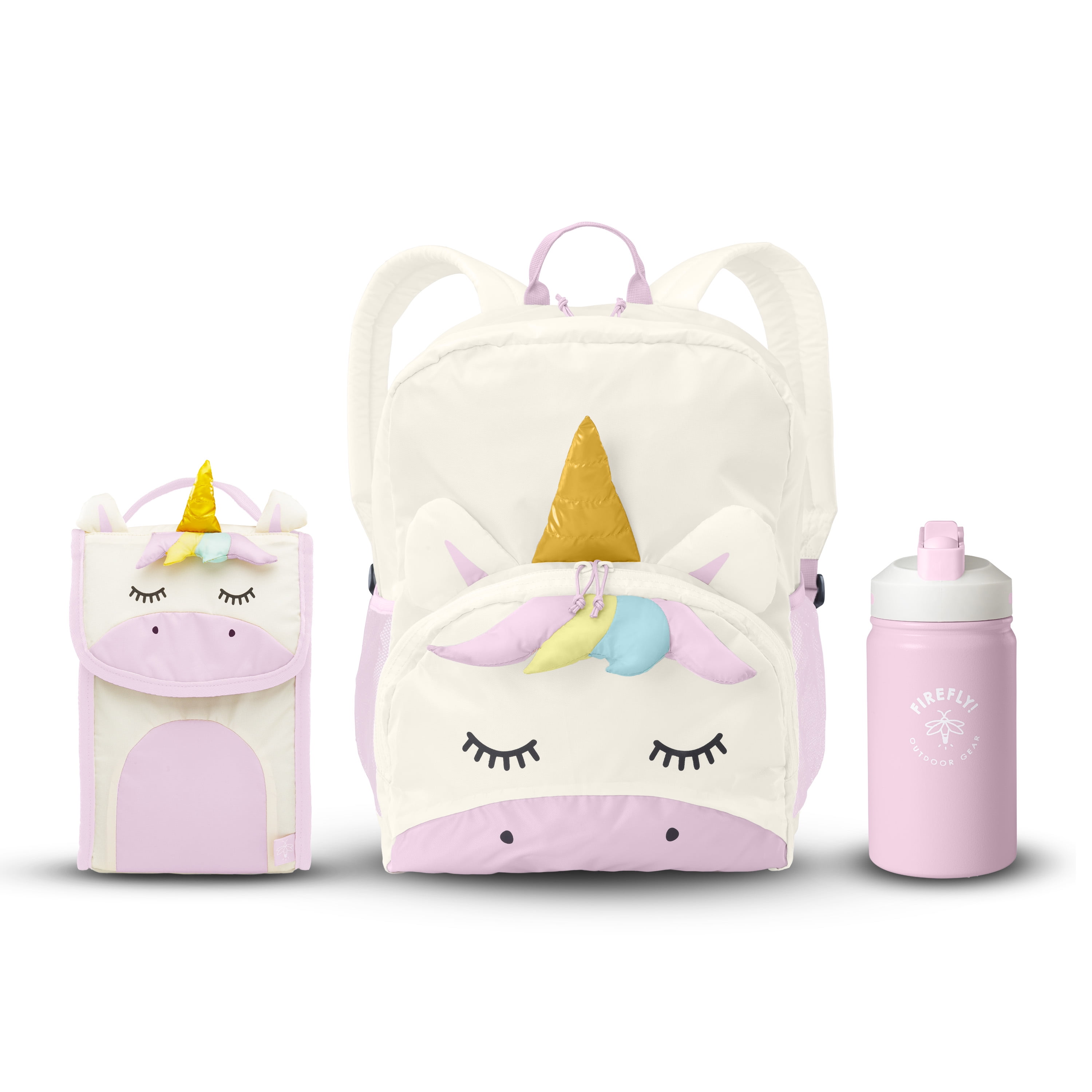 Firefly! Outdoor Gear Sparkle The Unicorn Kid's Backpack - Cream/Pink (15 liter), Unisex, Size: 15 Large