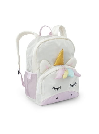 Shimmer unicorn initial backpack sale