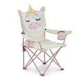 thumbnail image 1 of Firefly! Outdoor Gear Sparkle the Unicorn Kid's Camping Chair - Pink/Off-White Color, 1 of 12