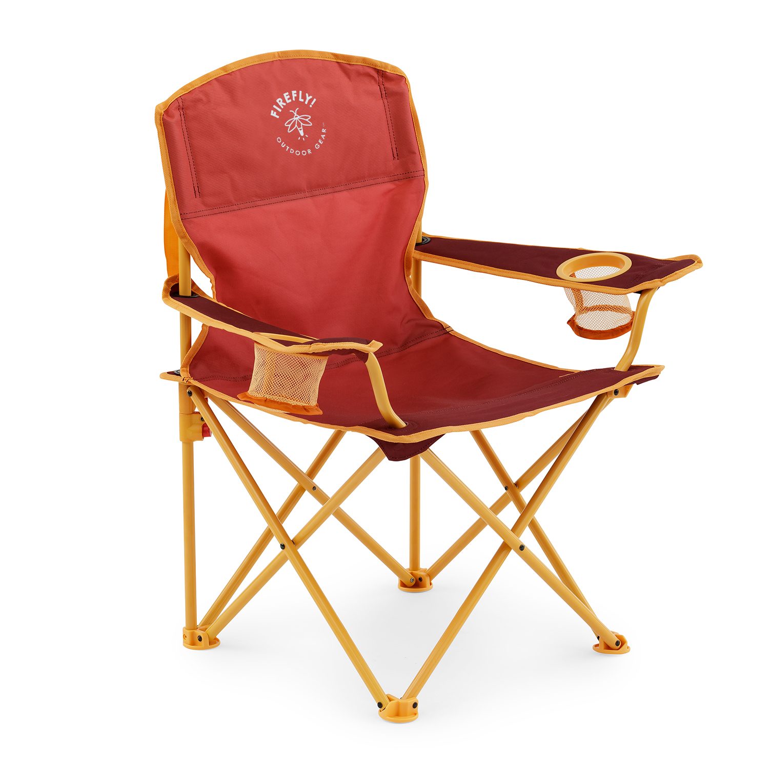 Firefly! Outdoor Gear Youth Camping Chair - Red/Orange Color - image 1 of 9