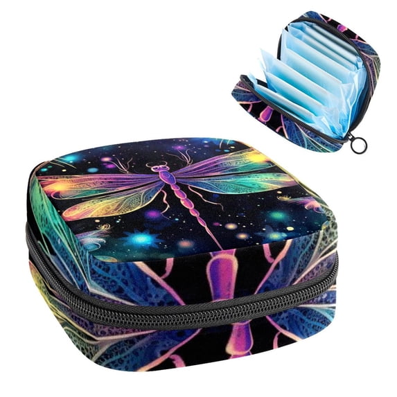 Firefly Period Purse Storage Bag Scented Sanitary Napkin Disposal Bags Pouch Bag with Zipper
