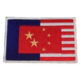thumbnail image 1 of Firefly / Serenity Sino-American Alliance Flag 4" Wide Embroidered Patch, 1 of 1