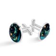 thumbnail image 1 of Firefly Stylish Mens Cufflink Set and Shirt Clip Made of Stainless Steel for Formal Attire and Business Meetings, 1 of 6