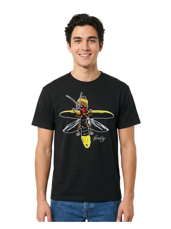 Firefly T-Shirt Men's Jayne Cobb Character Design Graphic Tee