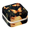 thumbnail image 1 of Firefly Travel Portable Square Jewelry Organizer with Ring, Earring, Necklace, and Bracelet Storage - Suitable for Girls and Women, 1 of 6