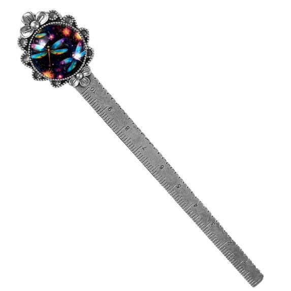 Firefly Vintage Silver Lace-Edged Bookmark: Gift for Readers and Book Lovers