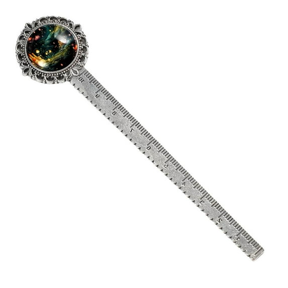 Firefly Vintage Silver Lace-Edged Bookmark: a Gift for Readers and Book Lovers - Book Marker, Reading Accessories, Book Marks