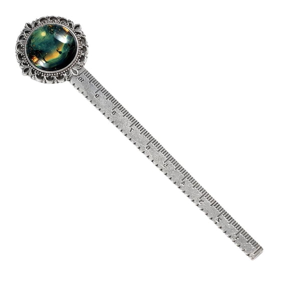 Firefly Vintage Silver Lace-Edged Bookmark: a Memorable Gift for Book Lovers and Readers