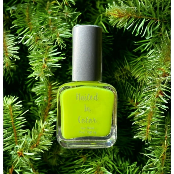 NailedInColor Firefly Glow in the Dark Vegan Cruelty-Free Phosphorescent Nail Polish, 15ml