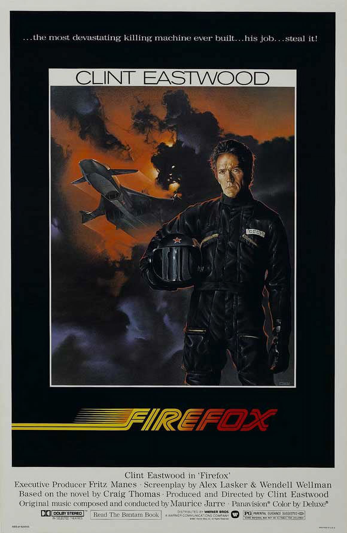 Firefox (1982) 27x40 Movie Poster - Walmart.com