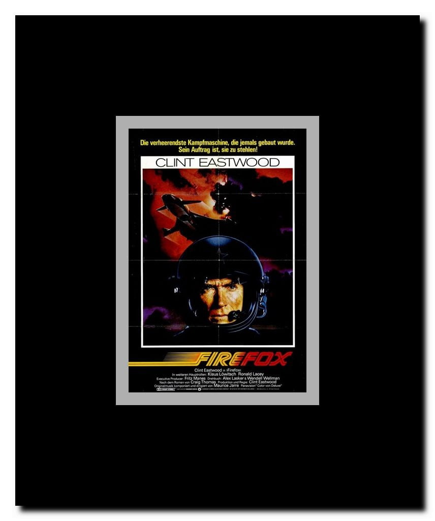 Firefox Framed Movie Poster