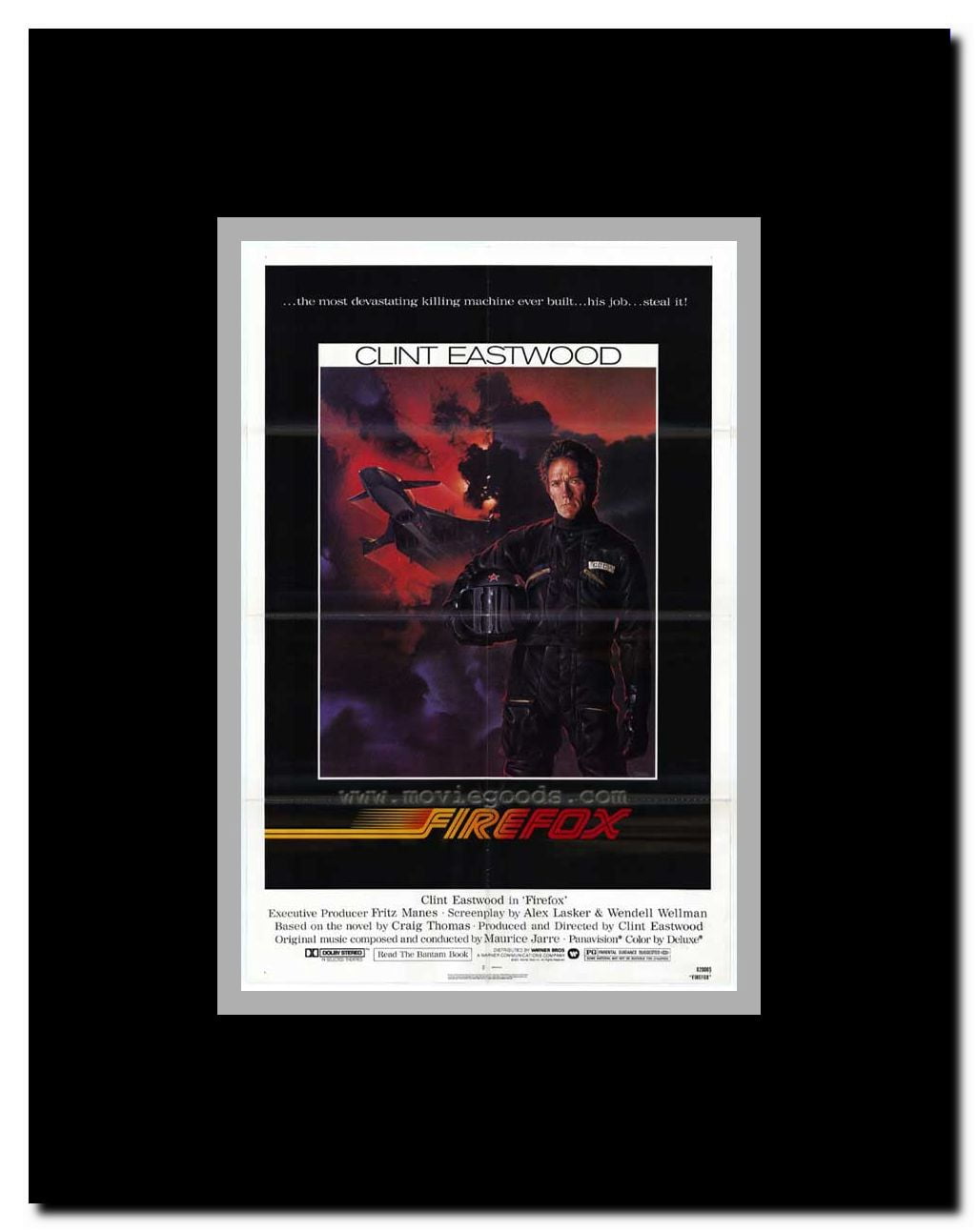 Firefox Framed Movie Poster