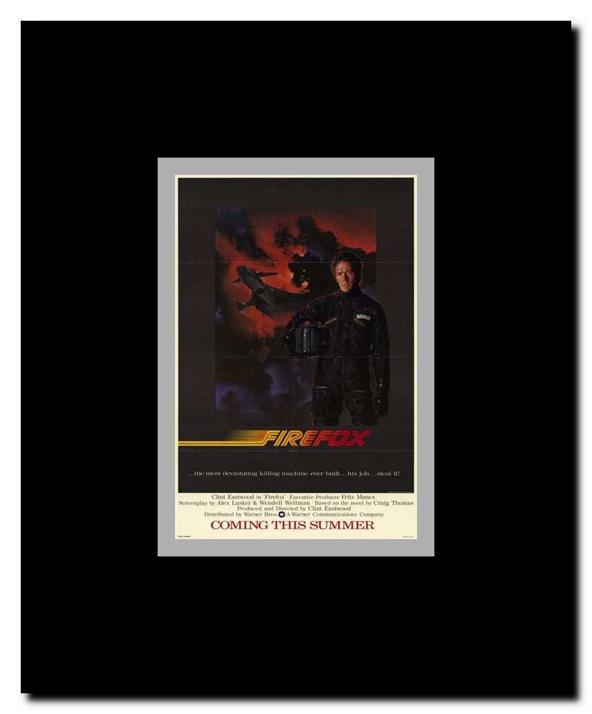 Firefox Framed Movie Poster