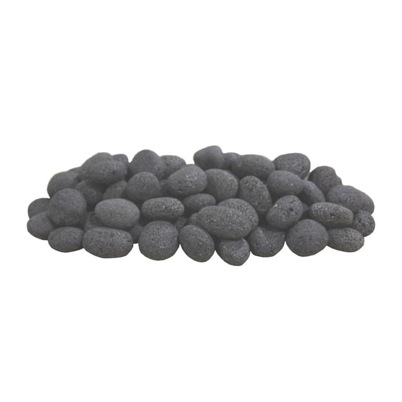 Firegear Grey Lava Stones, 50 pounds