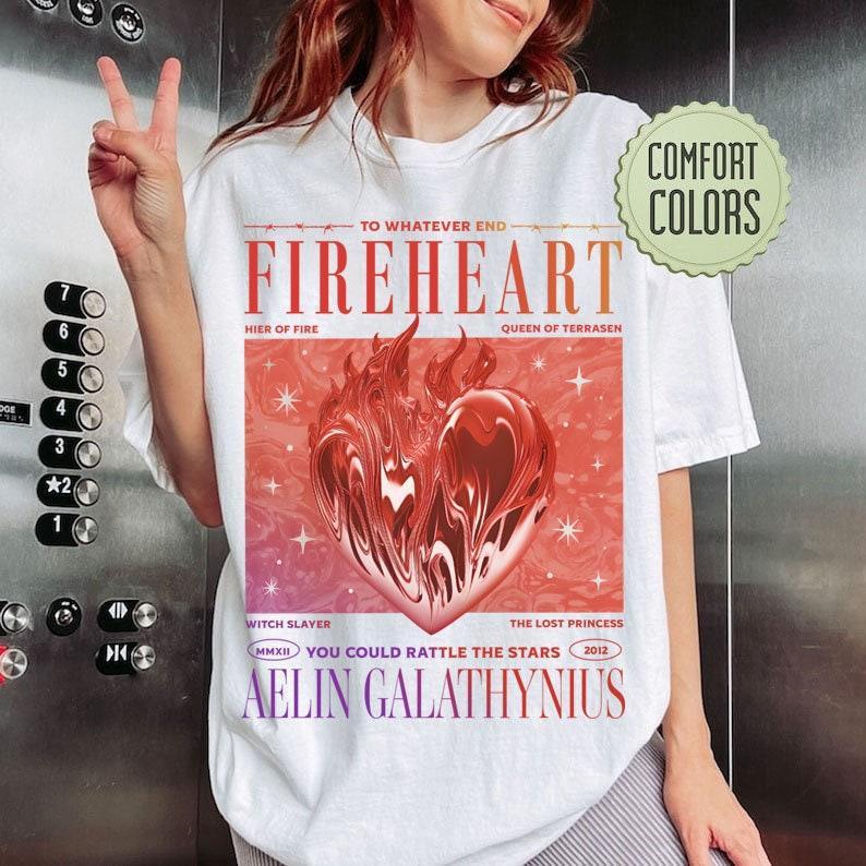 Fireheart Terrasen Official Aelin Galathynius, Licensed Throne Of