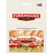 Firehouse Subs Gift Card $15 Gift Card