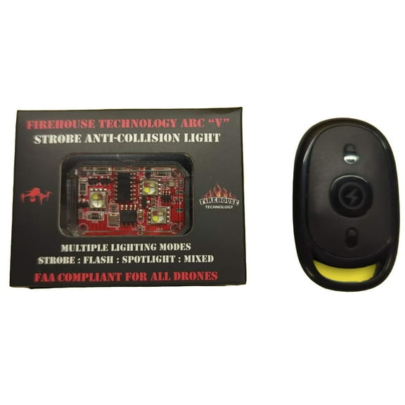 Firehouse Technology Arc V PRO Multicolor Drone 'Strobe' Anti-Collision Light with Remote