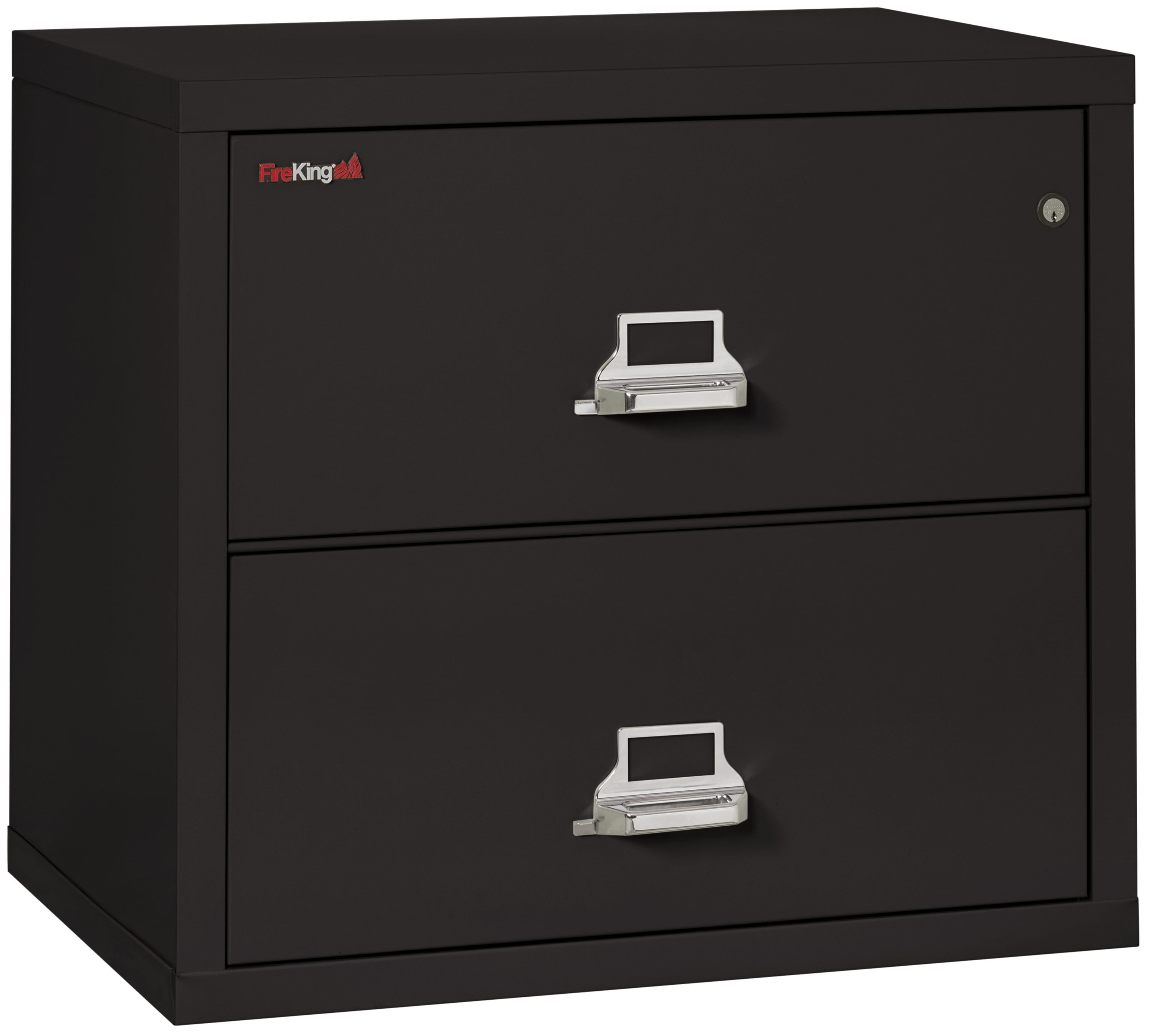 Fireking 2 Drawer 31" wide Classic Lateral fireproof File Cabinet-Black