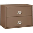 thumbnail image 1 of Fireking 2 Drawer 38" wide Classic Lateral fireproof File Cabinet-Tan, 1 of 1