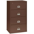 thumbnail image 1 of Fireking 4 Drawer 31" wide Classic Lateral fireproof File Cabinet-Brown, 1 of 1