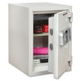thumbnail image 1 of 1 HOUR FIRE AND WATER RESISTANT SAFE WITH ADJ. SHELF .97 CU CAPACITY WHITE, 1 of 7