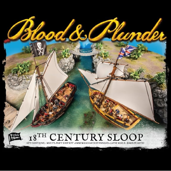 Firelock Games Bermuda Sloop Ship Kit New