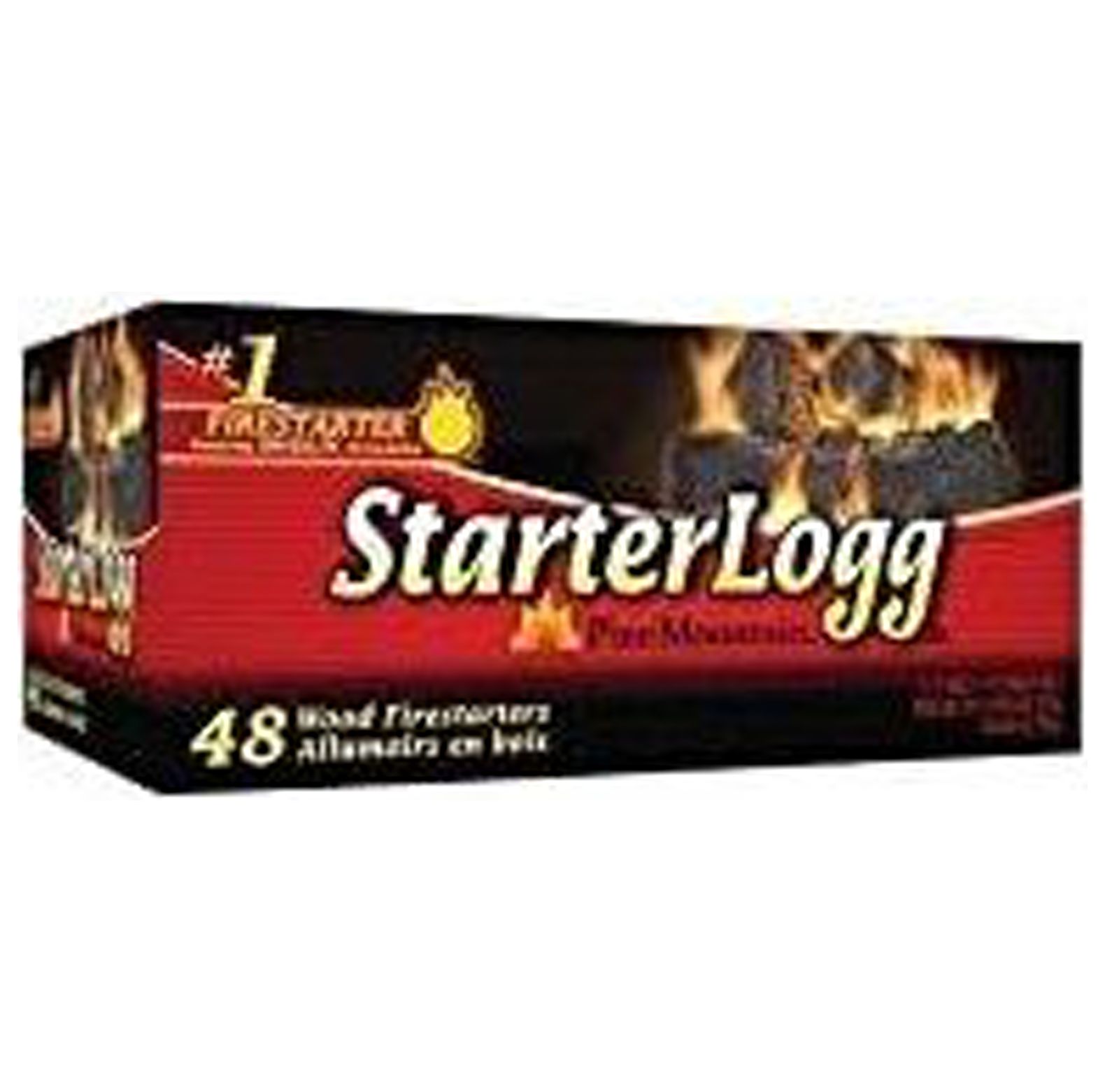 Firelog Division 4152501002 Fire Starter Starterlogg, 12 packs of 4
