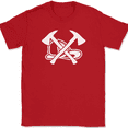 thumbnail image 1 of Fireman Axe T-Shirt Firefighter Job Related Support The Red Graphic Tee - Red, 5XL, 1 of 1
