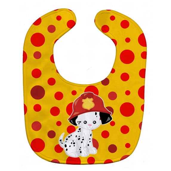 Fireman Dalmatian Puppy Baby Bib