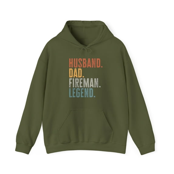 Fireman Firefighter Hoodie Gifts Hooded Sweatshirt Pullover Shirt