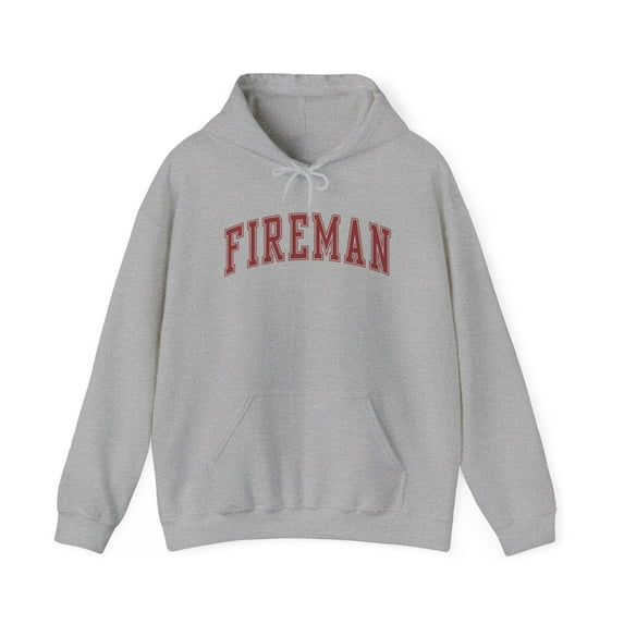 Fireman Hoodie Gifts Hooded Sweatshirt Pullover Shirt