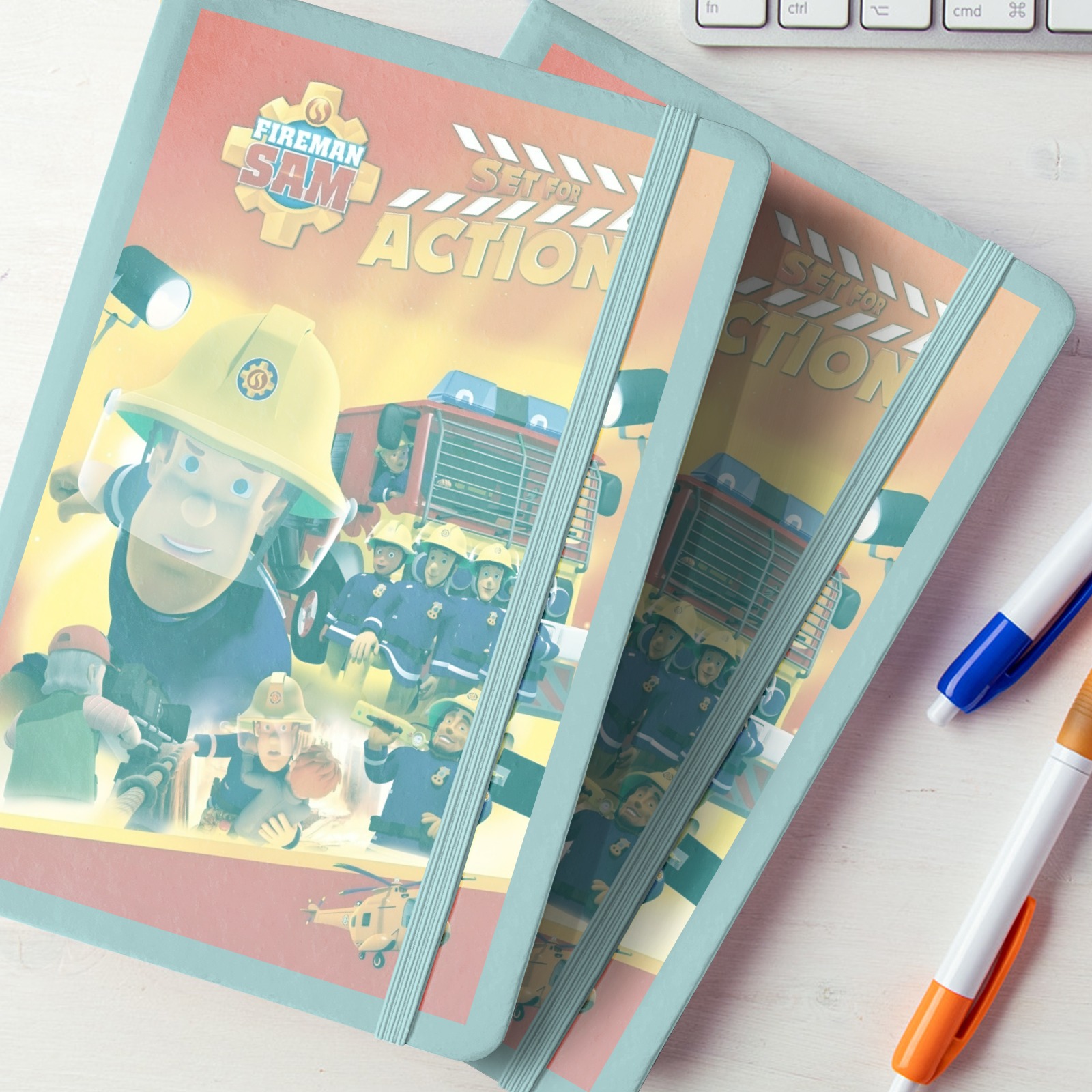 Safety Sam Notebook Fireman Sam Custom Printed Notebook. - Walmart.com