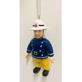 thumbnail image 1 of Fireman Sam Officer Steele Figure 2.5" Articulated Custom Holiday Christmas Tree Ornament, 1 of 4