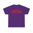 thumbnail image 1 of Fireman Shirt Gifts Tshirt Tee Crew Neck, 1 of 2