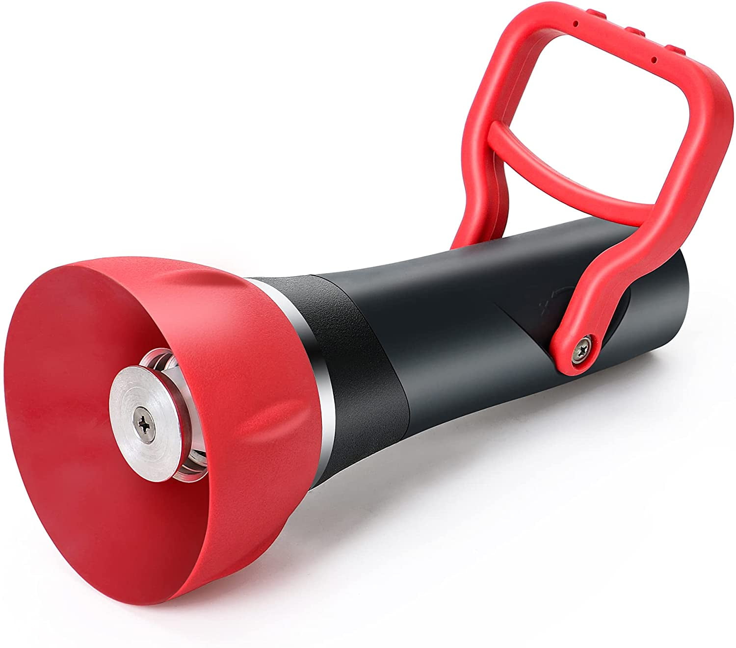 Fireman Style Garden Hose Nozzle, Professional Classic Fireman's Hose Nozzle, Heavy Duty