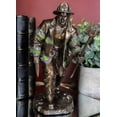 thumbnail image 1 of Fireman With Fire Axe And Fork Statue 7.25"Tall In The Line of Duty Fire Rescue, 1 of 9