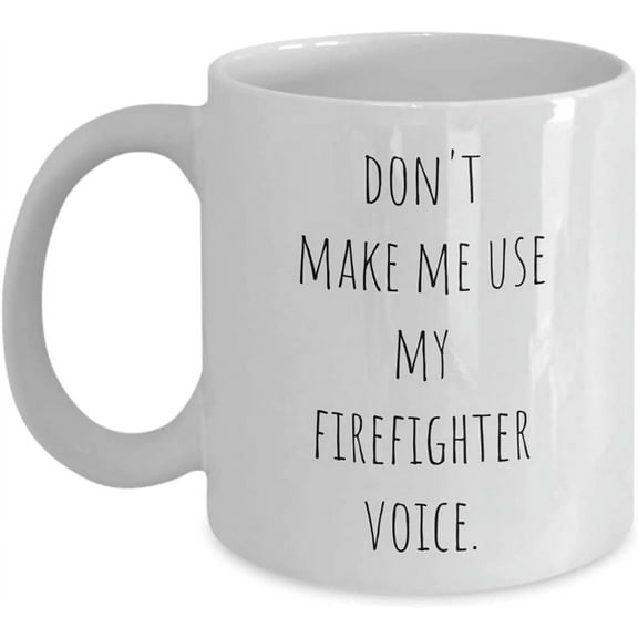 Fireman mug - Firefighter Gifts - Fireman Gifts For Men - Fireman Gifts For Women - Firefighter Coffee Mug - Funny Fireman gifts - Discipline