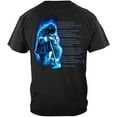 thumbnail image 1 of Fireman's Prayer Firefighter 100% Cotton Black T-Shirt 4X-Large, 1 of 9