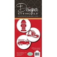thumbnail image 1 of Firemen Cookie Stencil Set C1008 by Designer Stencils, 1 of 5